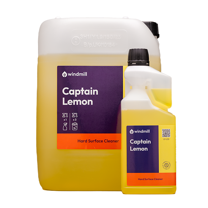 Captain Lemon - Hard Surface Cleaner - Windmill Refill - 1L Recharger